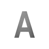 Letterbox Letter A - 75mm 304 Stainless Steel Silver