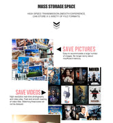 Microdrive Pen Drive Flat USB 3.0 Stick 128GB Silver