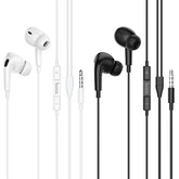 hoco. Crystal 3.5mm Earphones with Microphone M101 Pro White