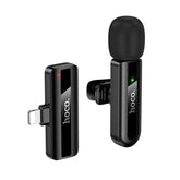 hoco. Lightning Fair Lavalier Wireless Microphone for iPhone L20