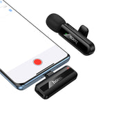 hoco. Type-C Fair Lavalier Wireless Microphone for iPhone and Android L20