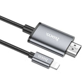 hoco. Type-C to HDMI Adapter Cable for Phone to TV (2M) UA16