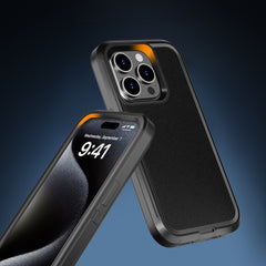 Adventurer Heavy Duty Case for iPhone 15 Pro Max - Black