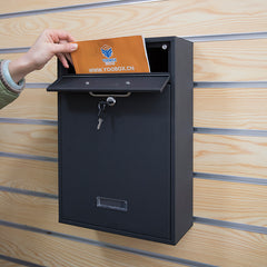 Wall Mounted Vertical Mailbox with Handle