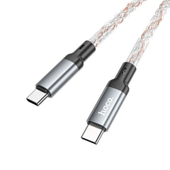 Hoco. U112 LED Shine Type-C to Type-C 60W Charging Cable