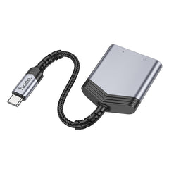 hoco. Type-C to Type-C + 3.5mm Digital Audio Converter 27w Charging LS39