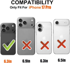 Shockproof TPU Corner Protector Clear Case for iPhone 17 Pro Case