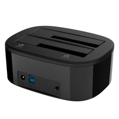 ORICO 6228US3 Dual Bay HDD Docking Station with Offline Clone SATA to USB 3.0 for 2.5 / 3.5'' SSD HDD Enclosure