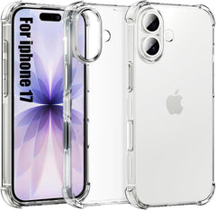 Shockproof TPU Corner Protector Clear Case for iPhone 17 Case
