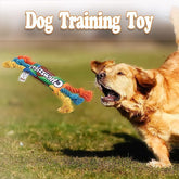 Chewzzlers Squeaky Rope Dog Chew Toy