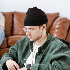 hoco. Crystal 3.5mm Earphones with Microphone M101 Pro Black