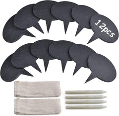 Slate Stone Cheese Markers