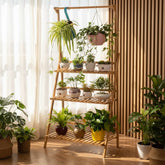 Hanging Bamboo Planter Stand