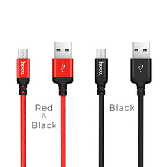 hoco. X14 Micro Charging Cable 62844 Black(L=1M)