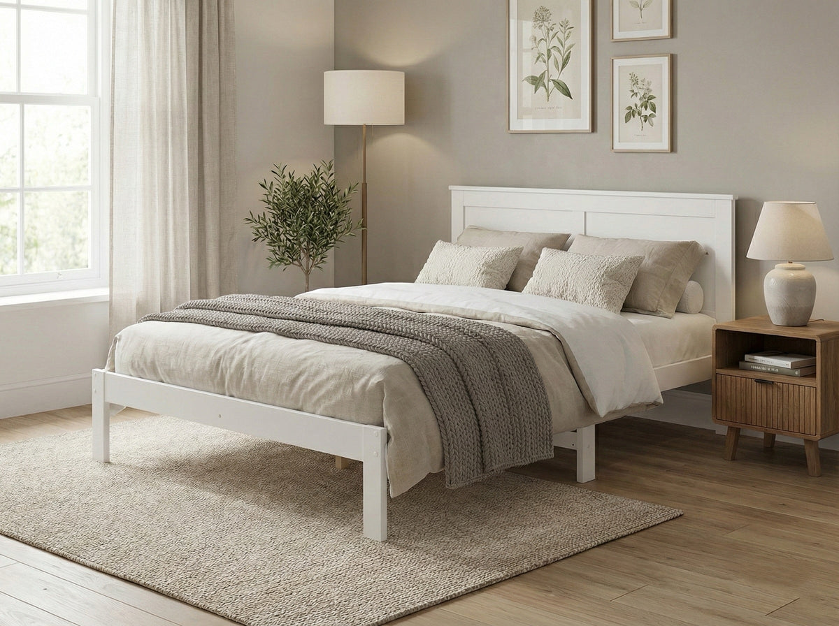 'Metro' Solid Pine Bed Frame Double