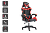 Gaming Chair with Headrest and Lumbar Support Black & Red