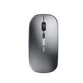 INPHIC Silent Rechargeable Ultra Slim Wireless Mouse 2.4G - Grey