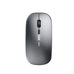 INPHIC Silent Rechargeable Ultra Slim Wireless Mouse 2.4G - Grey