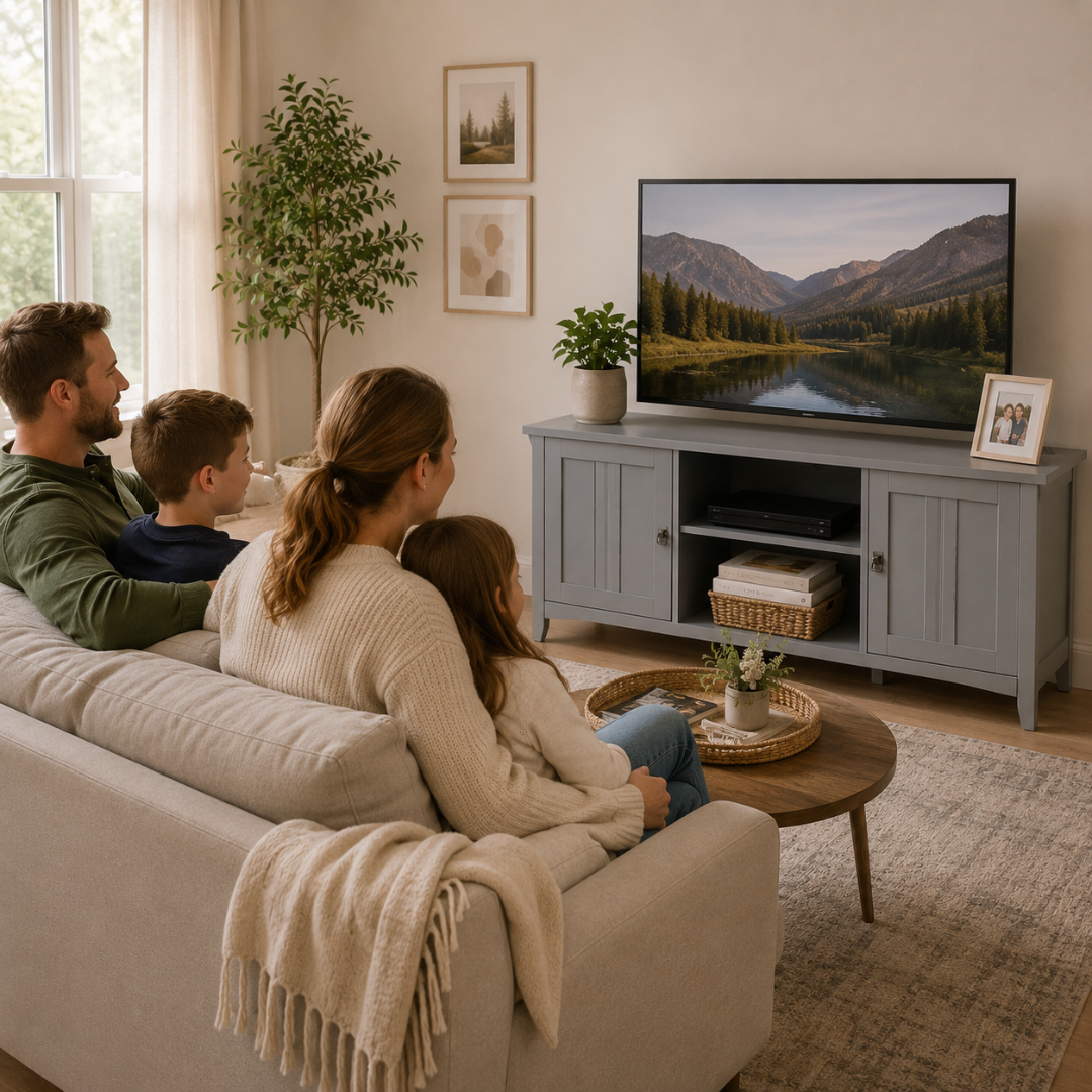 Fernhill Entertainment Unit - Cod Gray