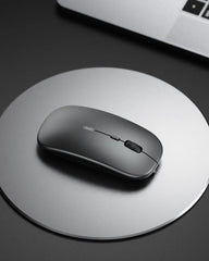 INPHIC Silent Rechargeable Ultra Slim Wireless Mouse 2.4G - Grey