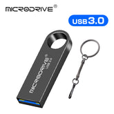Microdrive Pen Drive Flat USB 3.0 Stick 128GB Black