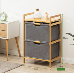 Bamboo Chest Lowboy Drawers