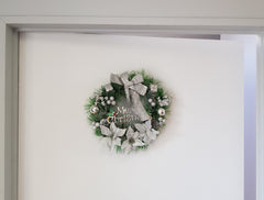 30CM Christmas Wreath Sliver