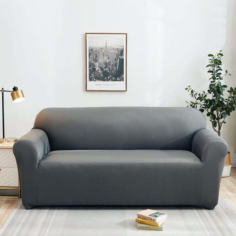Sofa Cover Solid Grey