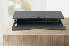 Standing Desk with Keyboard Holder
