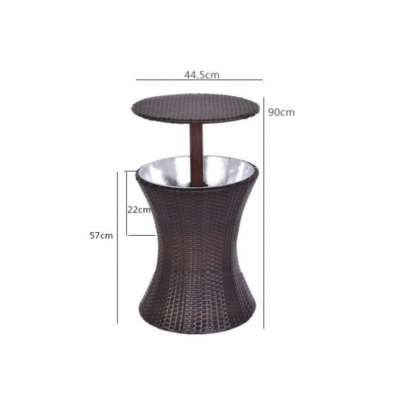 Luxury Wicker Outdoor Party Cool Bar