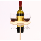 Foldable Outdoor Wine Table