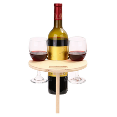 Foldable Outdoor Wine Table