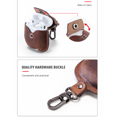 Oxford Genuine Leather AirPods 1/2 Case