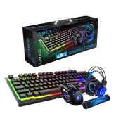iMiCE 4-in-1 Keyboard mouse pad headphone bundle