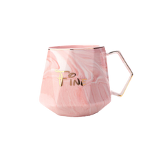 Nordic "We are fine" Marble Diamond Mugs Gift Set