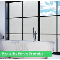 Window Frosted Glass Privacy Film 0.9 x 2m