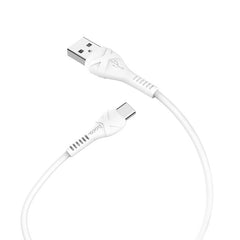Hoco X37 USB-C Reinforced Charging Cable 1m - White