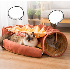 Cat Tunnel Bed Bar