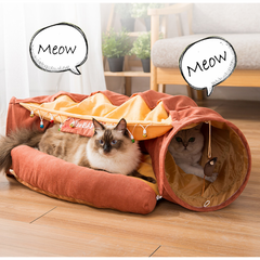Cat Tunnel Bed Bar