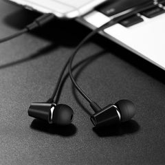 Hoco M34 Honor Music Wired Earphones - Black
