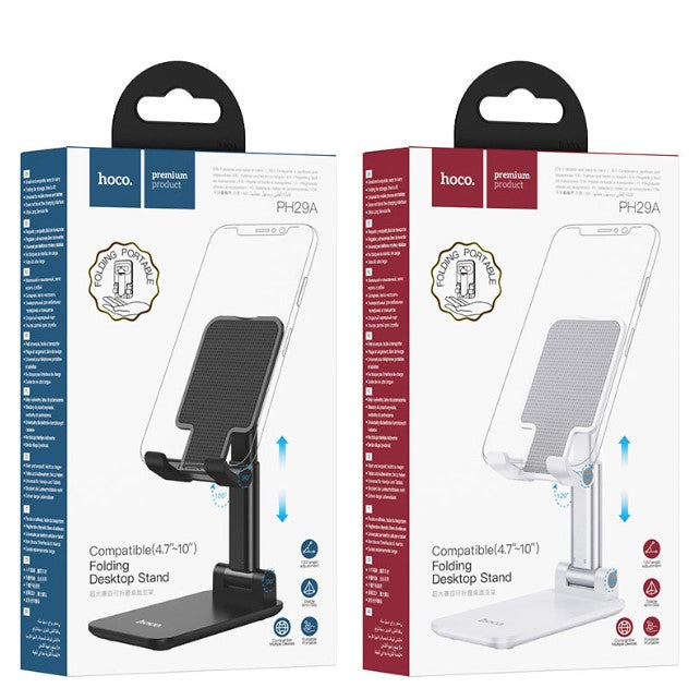 Hoco PH29A Famous Folding Desktop Phone Stand - Black
