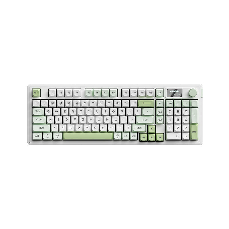 Langtu L98 Wireless RGB Mechanical Style Gaming Keyboard - Green