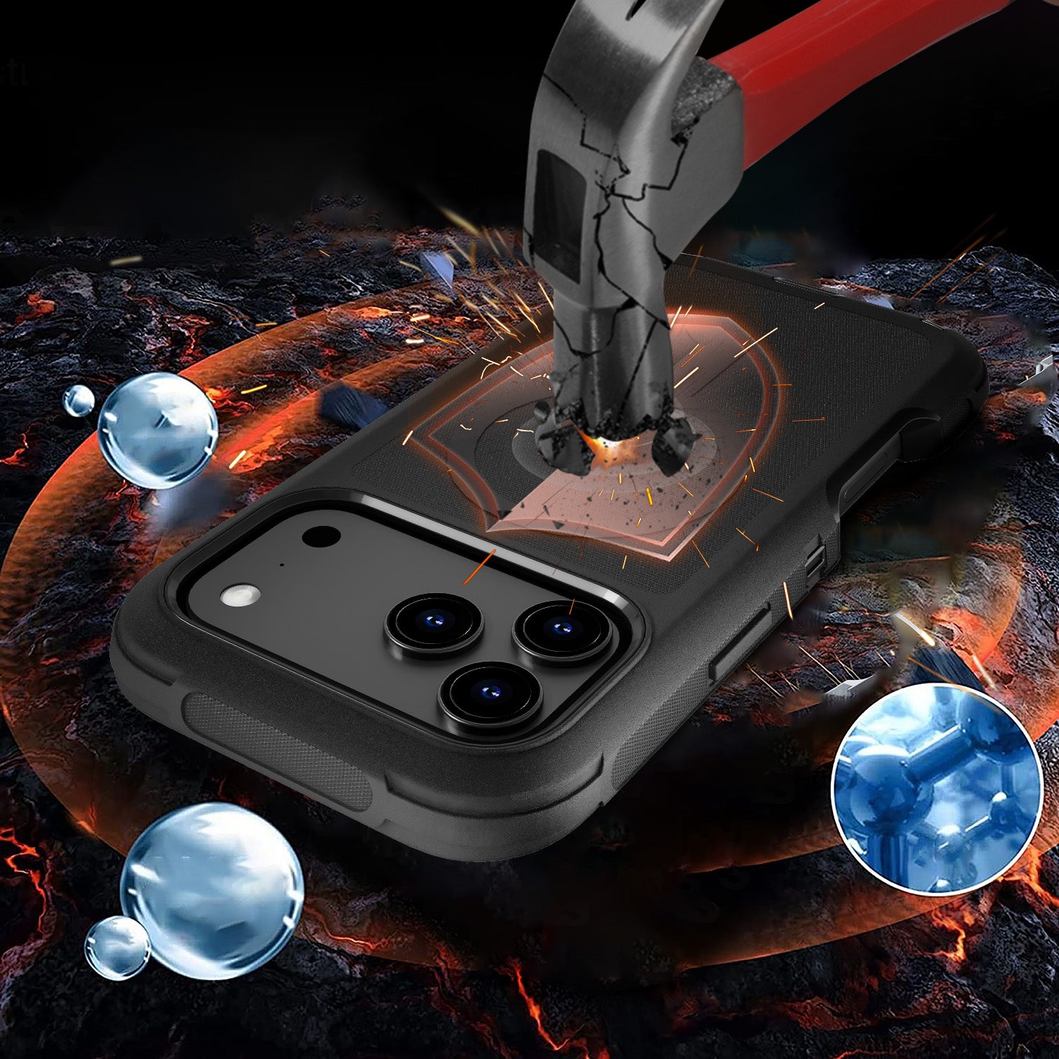 Titan Armour MagSafe Case for iPhone 17 Pro Heavy Duty Military-Grade Shield