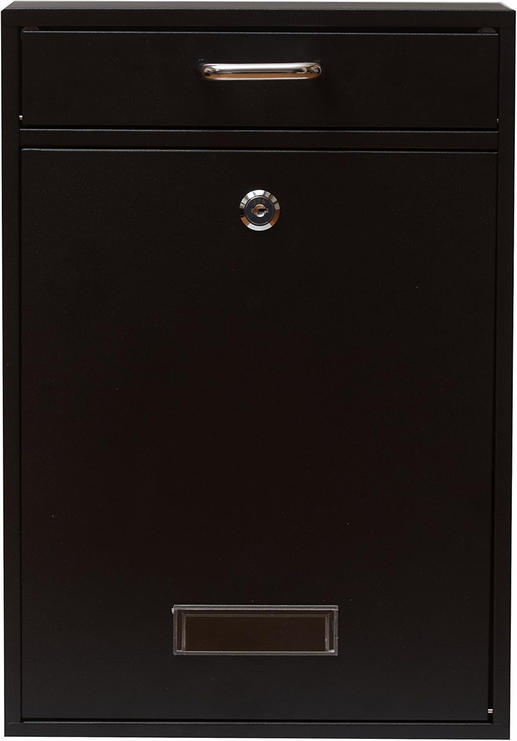 Wall Mounted Vertical Mailbox with Handle