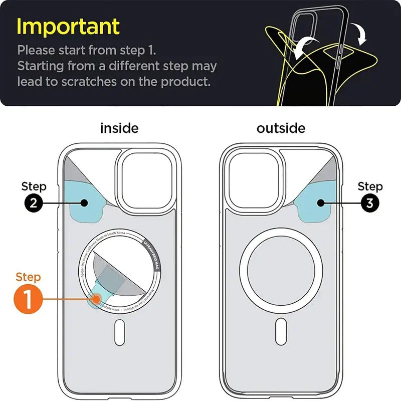 Clear Magnetic MagSafe Shockproof iPhone Case for iPhone 14 Pro