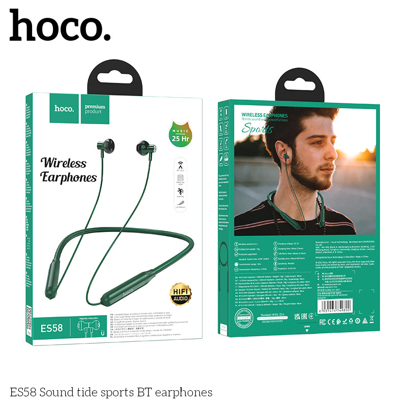 Hoco ES58 Sports Bluetooth Headset - Black