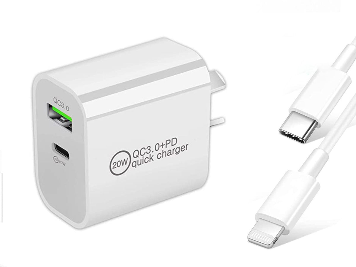 20W Super Fast Charger Set for iPhone type-C to PD