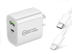 20W Super Fast Charger Set for iPhone type-C to PD