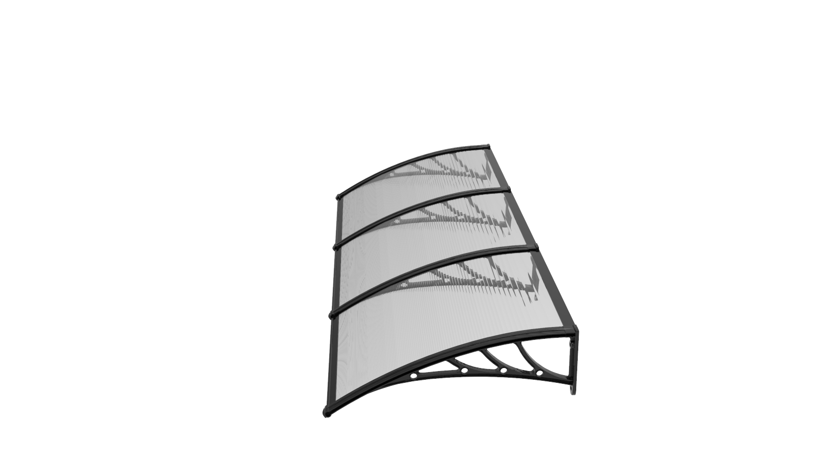 Industrial-level Window Canopy Awning 3M x 1M