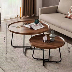 VASAGLE Coffee Table Side Table Set